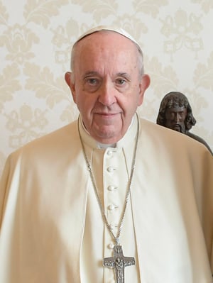 This is the Avatar Image for the Papa Francesco Pope Francesco (iconic Italian Religius) AI Voice and Text to Speech Generator
